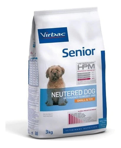Alimento Virbac Senior Neutered Dog Small & Toy 3 Kg