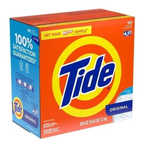 Tide Detergente Jabón 7.2 Kg 100% Original Importado De Usa.