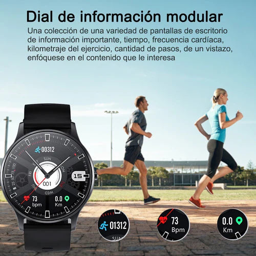 Reloj Inteligente Deportivo Impermeable Con Bluetooth