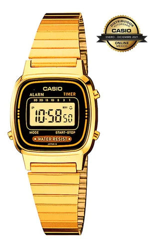 Reloj Casio De Dama La-670wga-1v Vintage Envio Gratis