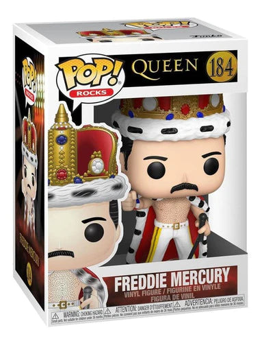 Freddie Mercury King Rey Funko Pop Rocks Queen