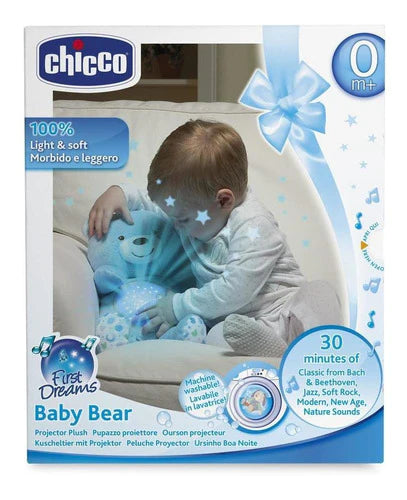 Chicco Proyector Oso Baby Bear Azul