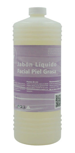 Jabón Liquido Facial Para Piel Grasa (1 Litro) Con Envio.