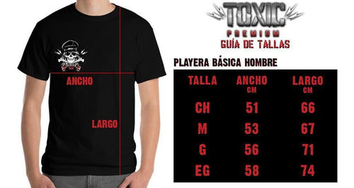 Blusa Playera Camiseta Toxic Logo Queen