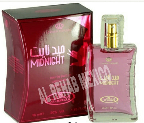 Midnight Spray 50 Ml Perfume Árabe Al Rehab