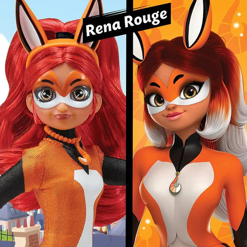 Rena Rouge Muñeca Miraculous Ladybug Articulada Bandai