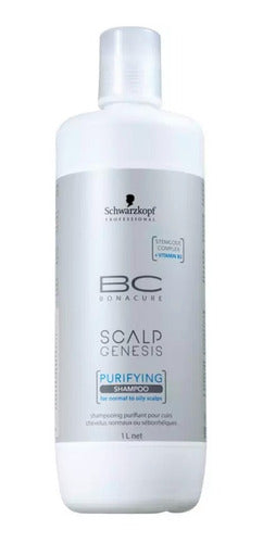 Shampoo Purificante Scalp Genesis Bc Schwarzkopf 1 Lt