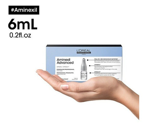 Ampolletas L´oreal Professionnel Aminexil Anti-caída 10x6ml