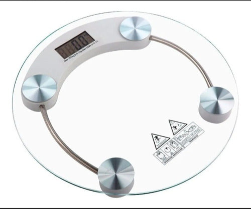 Bascula  Led  Cristal Para Medir Tu Peso En Medidas Exactas