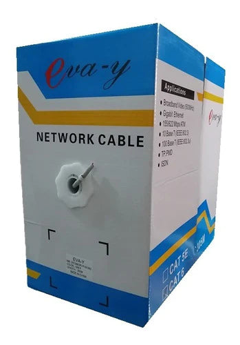 Bobina Cable De Red Utp 305m Cat6 Rj45 Ethernet Antiagua