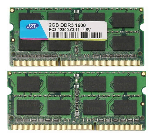 2gb Memoria Laptop Ram Ddr3 Sdram Pc3-12800s Sodimm 1600mhz