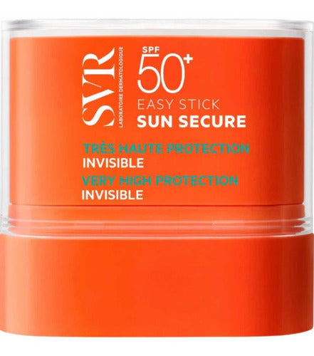 Svr Sun Secure Easy Stick Invisible Alta Protección Spf 50+