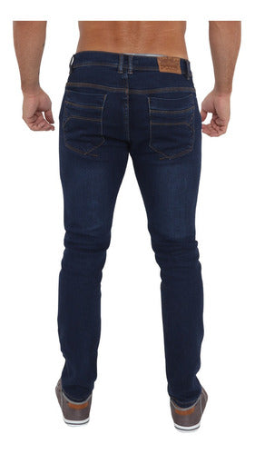 Pantalón Mezclilla Jeans Hombre Cómodos Originales Moda