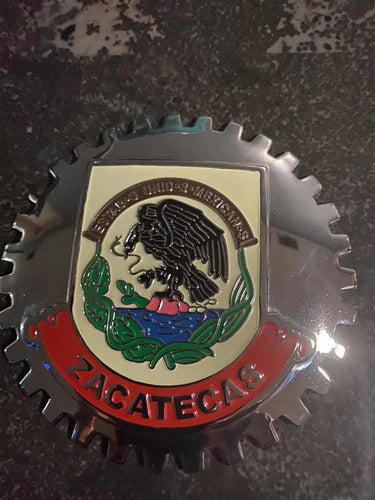 Emblema De Mexico Para Parrilla Zacatecas