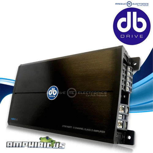 Amplificador Db Drive Amphibious Neo5v2 Clase D 5 Ch 2750 W