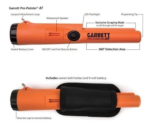 Detector De Metales Y Tesoros Propointer At Garret Waterprof