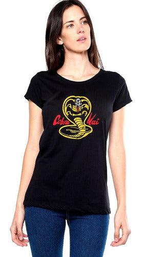 Blusa Camiseta Playera Toxic Cobra Kai Logo