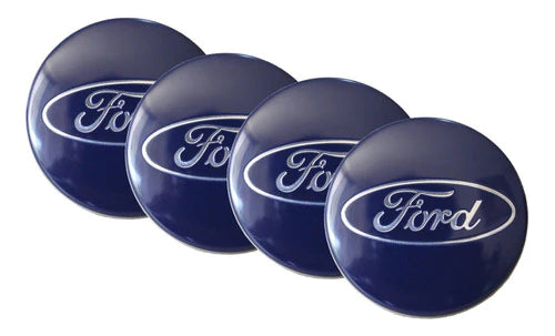 4x Centro Tapón De Rin Ford Función Focus,fiesta,escape 54mm