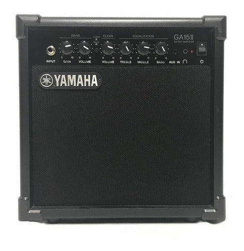 Amplificador Yamaha Ga Series Ga-15 Para Guitarra De 15w Color Negro 127v