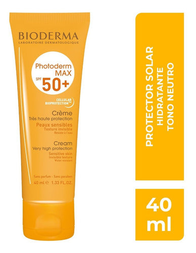 Bioderma Photoderm Max Crema Spf50+ Tono Neutro, 40 Ml