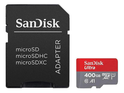 Memoria Micro Sdxc 400gb Sandisk Ultra Uhs-i 120mb/s C10 A1