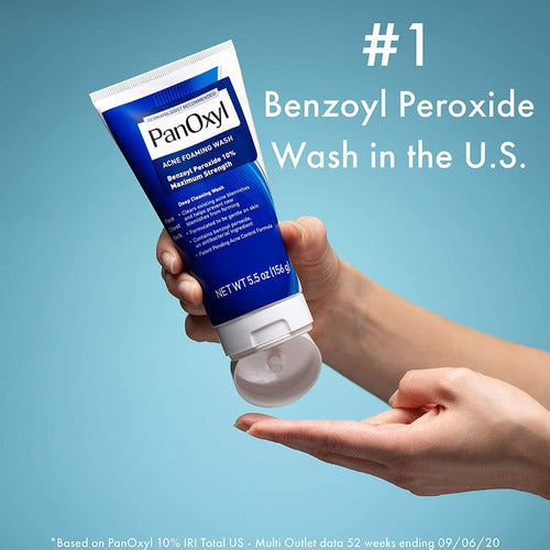 Panoxyl Acné Limpieza Facial 10% Peróxido De Benzoilo 156 Gr