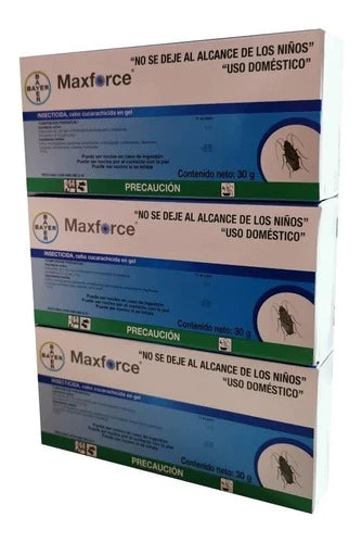 Paquete De 10 Maxforce Gel Bayer Max Forcé 30 Gr Envió Grati