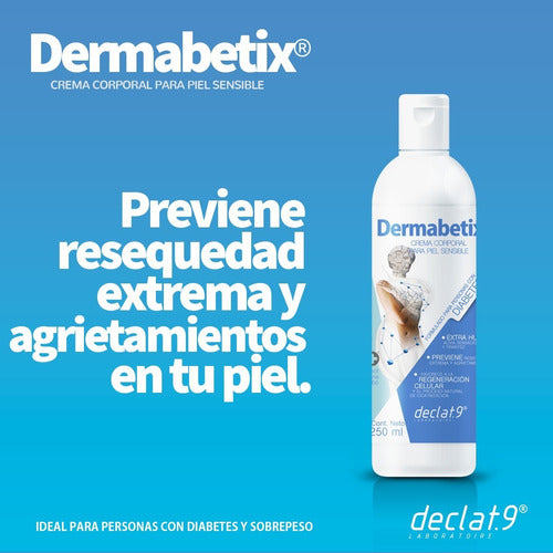Kit 2 Pediabetic+1 Dermabetix Crema Para Piel Seca Sensible