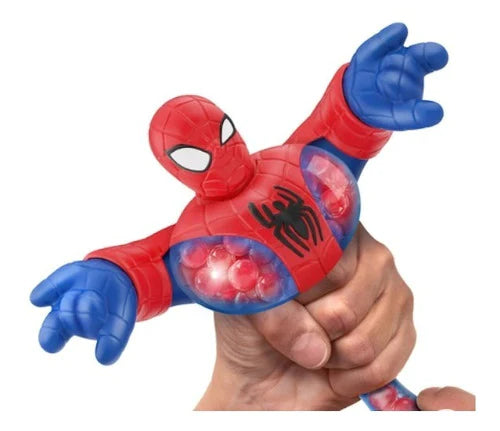 Figura Goo Jit Zu Spider Man Marvel Hombre Araña Squishy