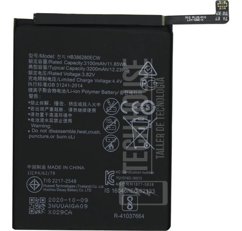 Bateria Pila Huawei P10/honor 9/v9 Play Hb386280ecw