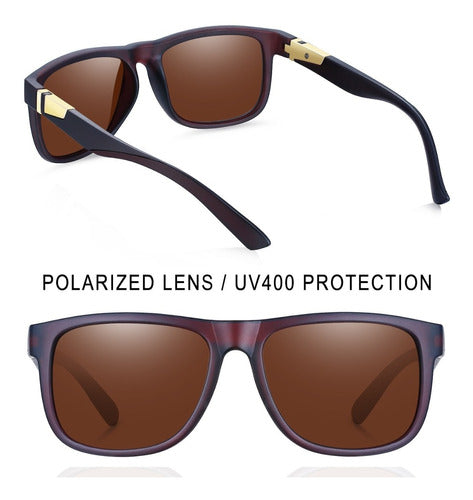 Lentes De Sol Para Hombres Y Mujeres Polarizadas Gafas Uv400