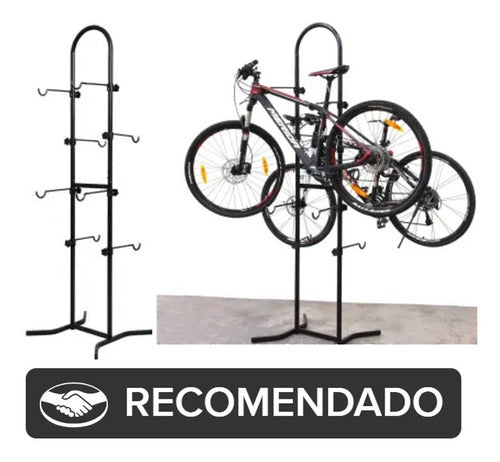 Estante Rack De Torre Para 2 A 4 Bicicletas Calidad Premium