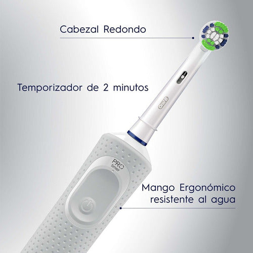 Cepillo Dental Eléctrico Oral-b Vitality 100 Recargable 2d