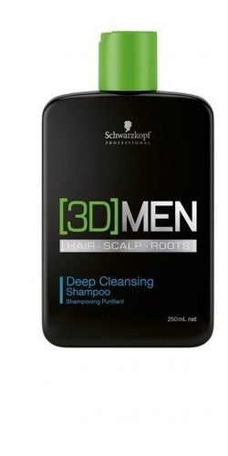 Shampoo 3d Men Deep Cleansing 250 Ml Schwarzkopf