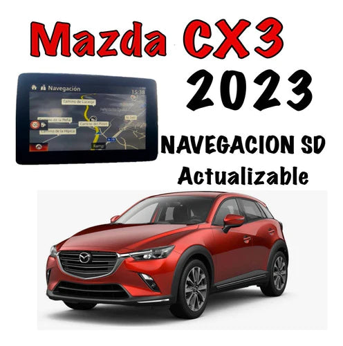 Tarjeta De Navegación Sd Mazda Cx3 2023 Actualizable Toolbox
