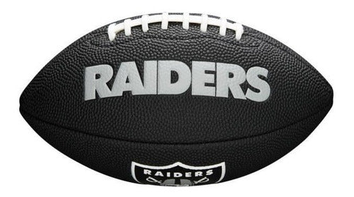 Balon Futbol Americano Nfl Mini Logos Raiders Wilson