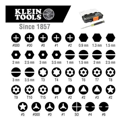 Klein Tools 32717 Desarmador Mutipuntas 39 En 1