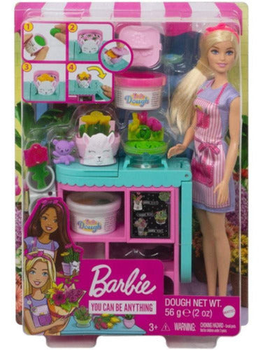 Barbie Set De Tienda De Flores Gtn58