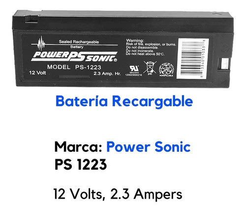 Ps-1223 12 Voltios 2.3 Ampers Power Sonic