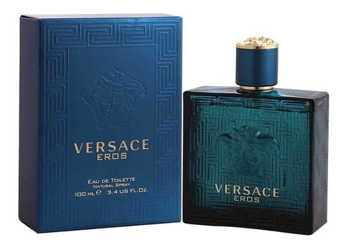 Perfume Caballero Versace Eros 100 Ml Edt Original Usa