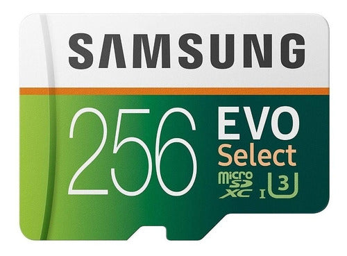 Tarjeta De Memoria Samsung Mb-me256ha/am  Evo Select Con Adaptador Sd 256gb