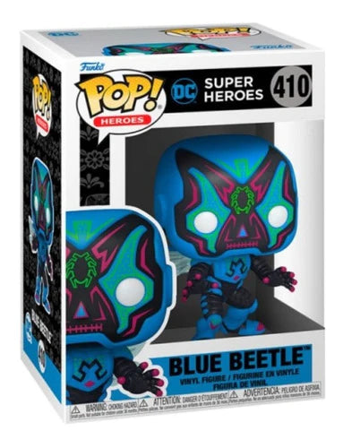 Blue Beetle Funko Pop Heroes Dia De Los Dc