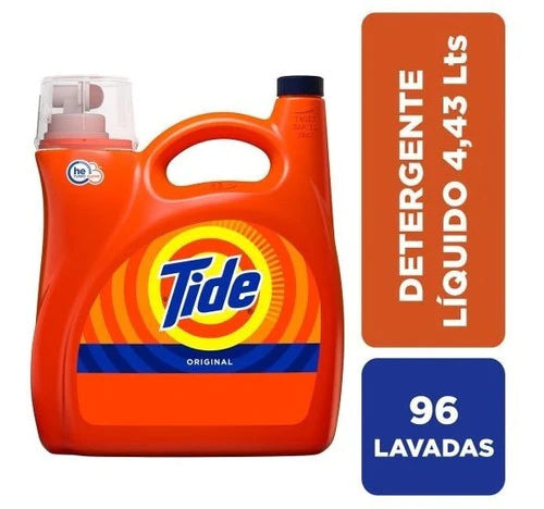 Tide Clean Breeze Detergente Líquido 4.08 L (96 Cargas)