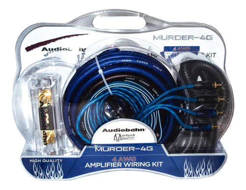 Kit De Instalación Para Fuente Amplificador Cal 4 Audiobahn