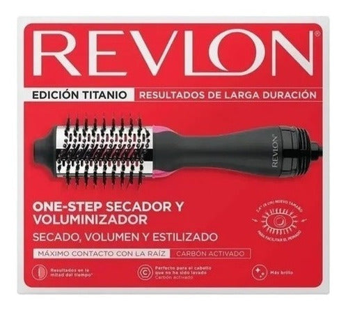 Cepillo Secador-voluminizador Revlon Edicion Titanium Max