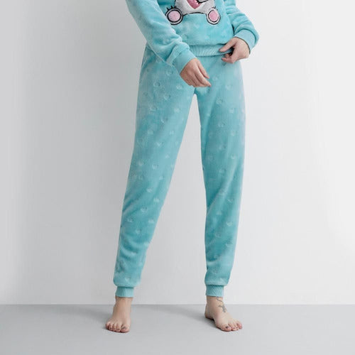 Pijama 2 Pzs Dama Love To Lounge Verde 995793 Koala Caliente