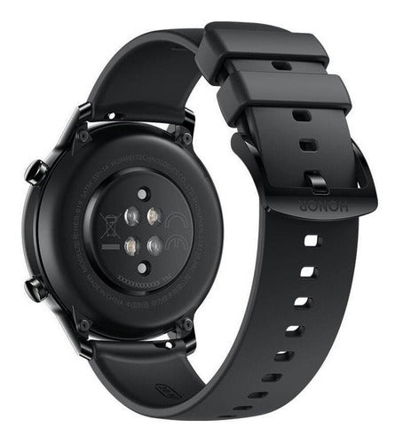 Smartwatch Honor Magicwatch 2 1.39  Caja 46mm De  Acero Inoxidable, Malla  Charcoal Black De  Fluoroelastómero Mns-b19