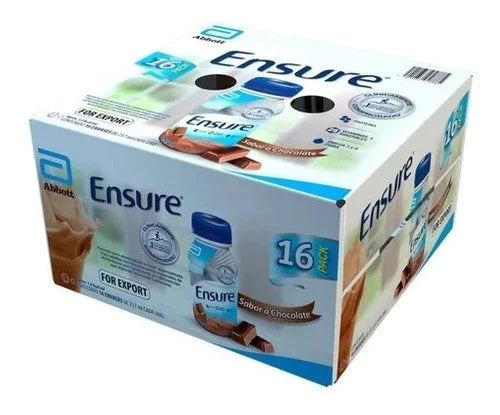 Ensure Para Adultos Sabor Chocolate Caja 16 Botellas 237ml