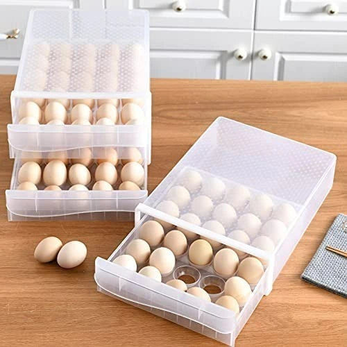 Porta Huevos Almacenador 30 Huevos Caja Para Huevos Hueveras
