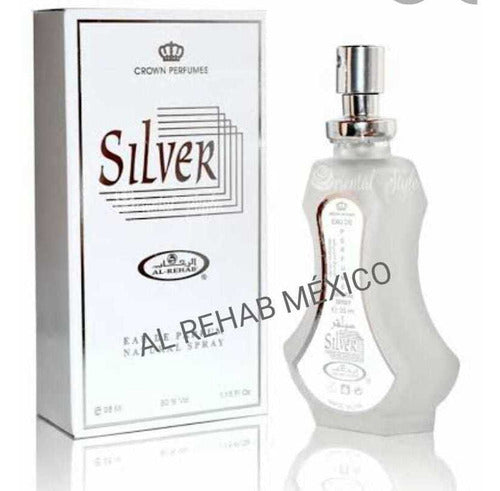 Silver Spray 35 Ml Perfume Árabe Al Rehab